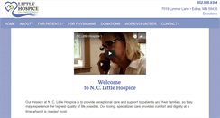 Desktop Screenshot of littlehospice.org